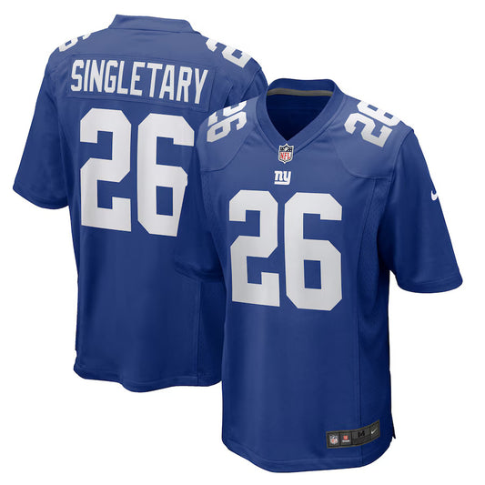 Devin Singletary New York Giants Nike Game Player Jersey - Royal