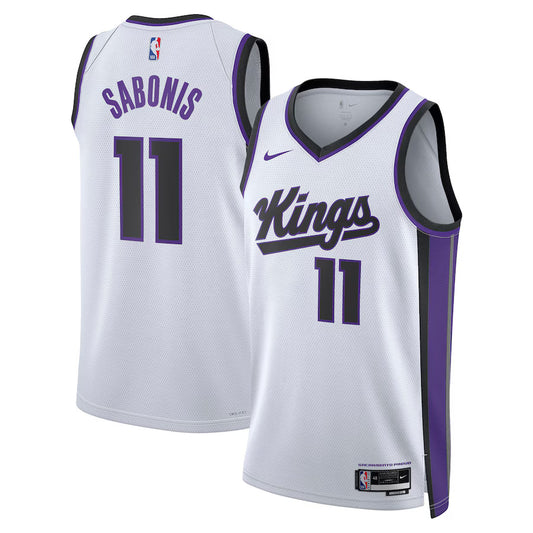 Domantas Sabonis Sacramento Kings Nike Swingman Association Jersey - White