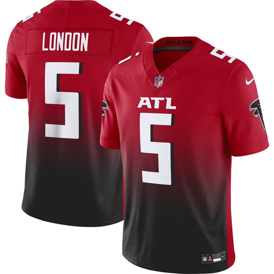 Drake London Atlanta Falcons Nike Alternate Game Player Jersey - Red