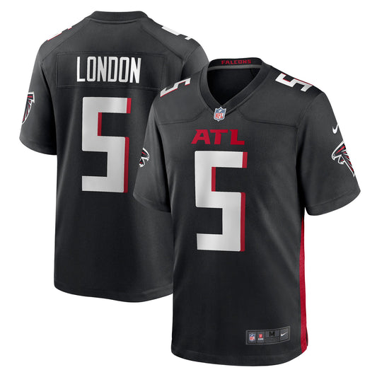 Drake London Atlanta Falcons Nike Game Player Jersey - Black