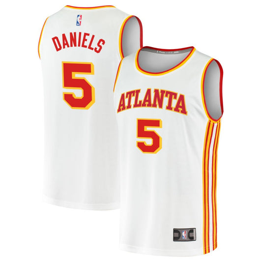 Dyson Daniels Atlanta Hawks Nike Swingman Association Jersey - White