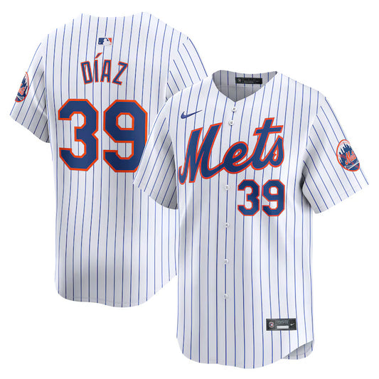 Edwin Díaz New York Mets Nike Home Replica Player Jersey - White