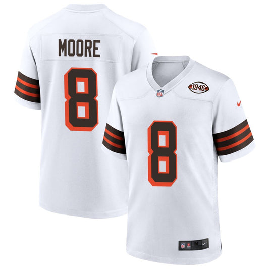 Elijah Moore Cleveland Browns Nike 1946 Collection Game Player Jersey - White