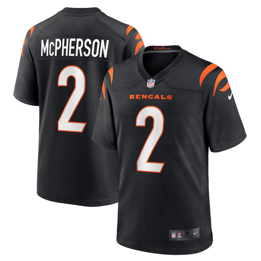 Evan McPherson Cincinnati Bengals Nike Game Player Jersey - Black