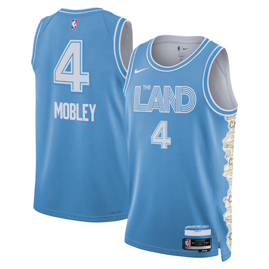 Evan Mobley Cleveland Cavaliers 2024/2025 Nike Swingman City Jersey - Blue