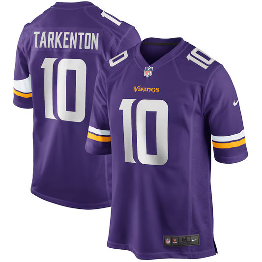 Frank Tarkenton Minnesota Vikings Throwback Player Jersey - Purple