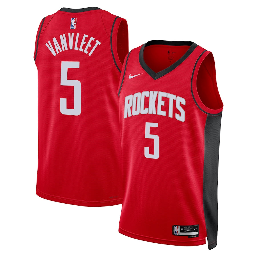 Fred VanVleet Houston Rockets Nike Swingman Icon Jersey - Red