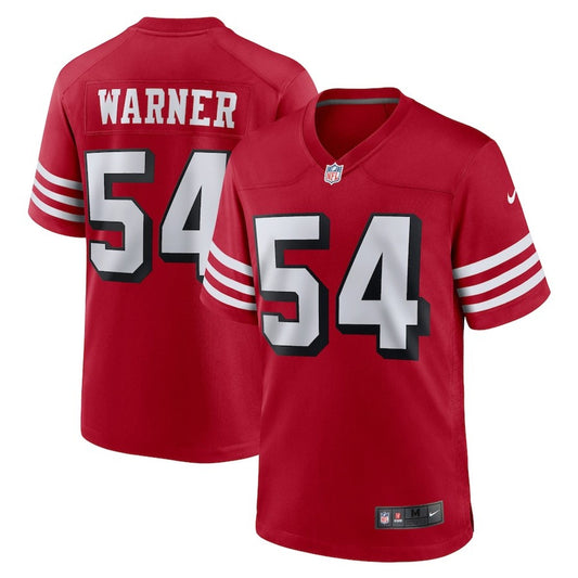 Fred Warner San Francisco 49ers Nike Classic Game Player Jersey - Scarlet
