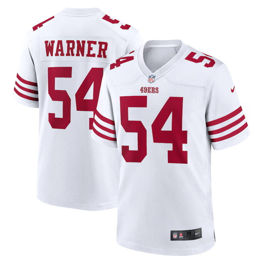 Fred Warner San Francisco 49ers Nike Game Player Jersey - White