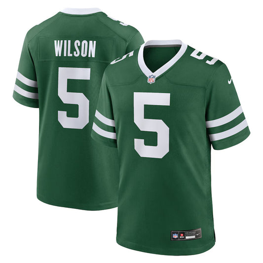 Garrett Wilson New York Jets Nike Game Player Jersey - Legacy Green