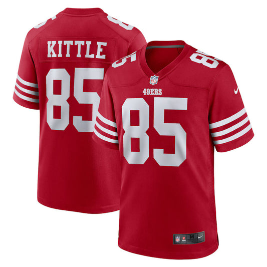 George Kittle San Francisco 49ers Nike Game Player Jersey - Scarlet