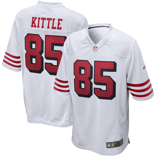 George Kittle San Francisco 49ers Nike Classic Game Player Jersey - White
