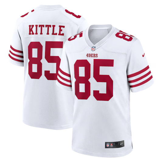 George Kittle San Francisco 49ers Nike Game Player Jersey - White