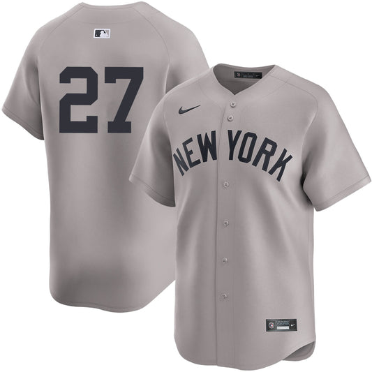 Giancarlo Stanton New York Yankees Nike Away Limited Player Jersey - Gray