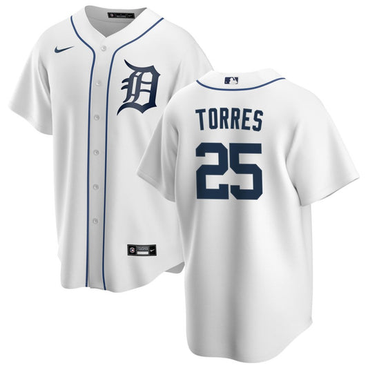 Gleyber Torres Detroit Tigers Nike Home Replica Player Jersey - White