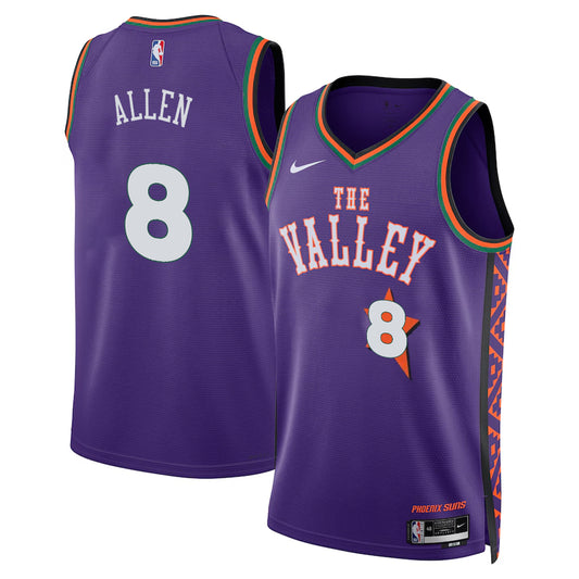Grayson Allen Phoenix Suns 2024/2025 Nike Swingman City Jersey - Purple