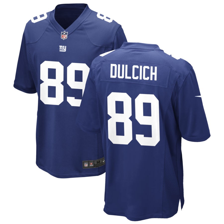 Greg Dulcich New York Giants Nike Game Player Jersey - Royal