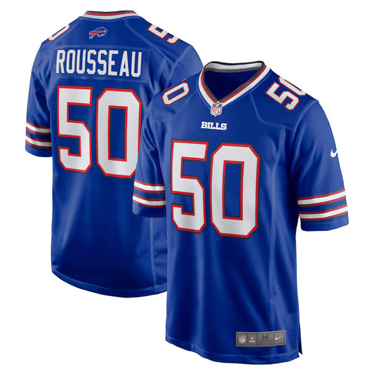 Greg Rousseau Buffalo Bills Nike Game Player Jersey - Royal