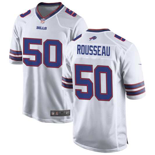 Greg Rousseau Buffalo Bills Nike Game Player Jersey - White