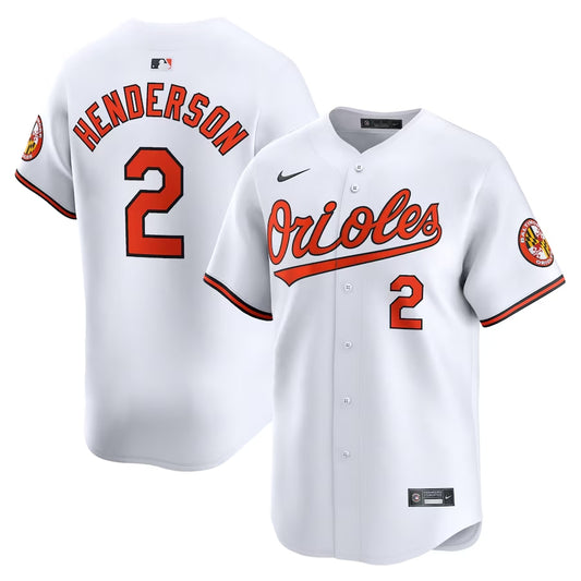 Gunnar Henderson Baltimore Orioles Nike Home Replica Player Jersey - White