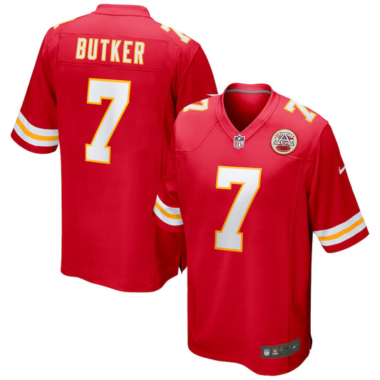 Harrison Butker Kansas City Chiefs Nike Game Player Jersey - Red