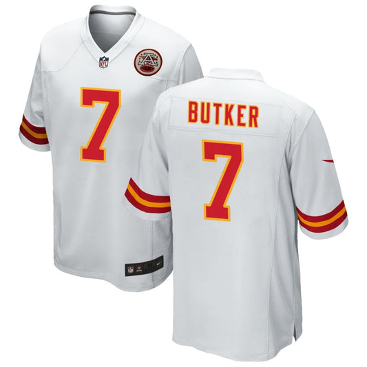 Harrison Butker Kansas City Chiefs Nike Game Player Jersey - White