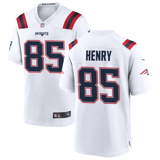 Hunter Henry New England Patriots Nike Game Player Jersey - White