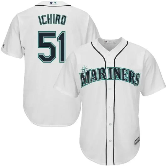 Ichiro Suzuki Seattle Mariners Nike Home Replica Player Jersey - White