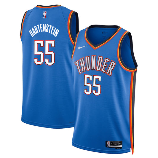 Isaiah Hartenstein Oklahoma City Thunder Nike Swingman Icon Jersey - Blue