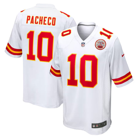 Isiah Pacheco Kansas City Chiefs Nike Game Player Jersey - White