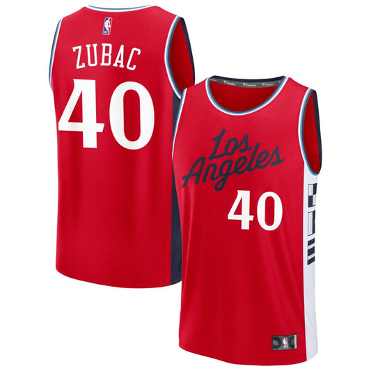Ivica Zubac LA Clippers Nike Swingman Statement Jersey - Red