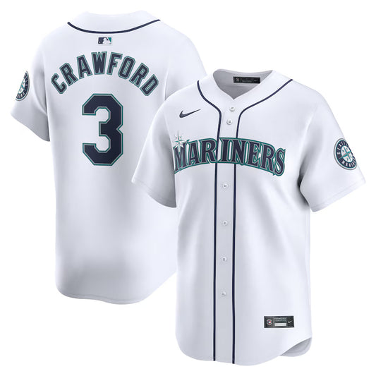 J.P. Crawford Seattle Mariners Nike Home Replica Player Jersey - White
