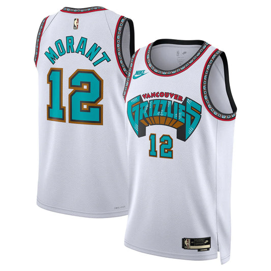 Ja Morant Memphis Grizzlies Nike Swingman Classic Jersey - White