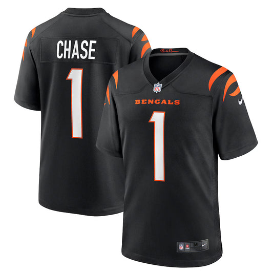 Ja'Marr Chase Cincinnati Bengals Nike Game Player Jersey - Black