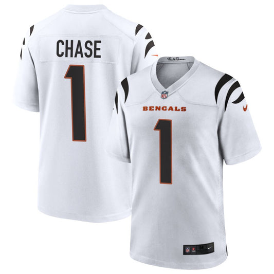 Ja'Marr Chase Cincinnati Bengals Nike Game Player Jersey - White