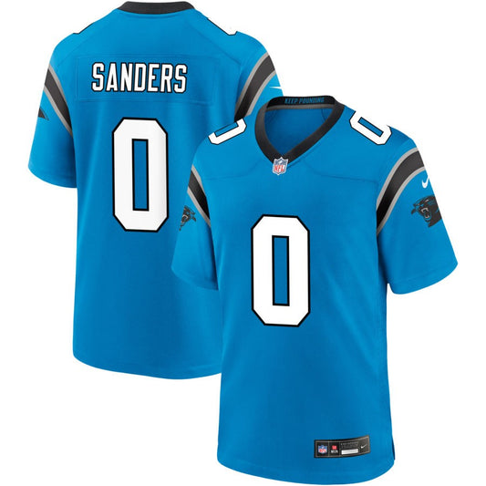Ja'Tavion Sanders Carolina Panthers Nike Alternate Game Player Jersey - Blue