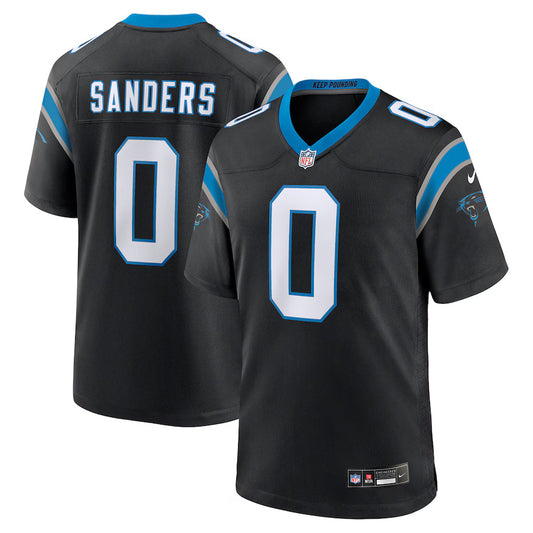 Ja'Tavion Sanders Carolina Panthers Nike Game Player Jersey - Black