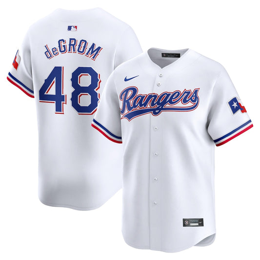 Jacob DeGrom Texas Rangers Nike Home Replica Player Jersey - White