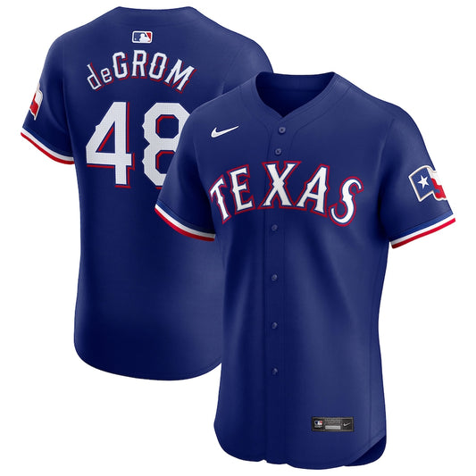 Jacob DeGrom Texas Rangers Nike Alternate Limited Player Jersey - Royal