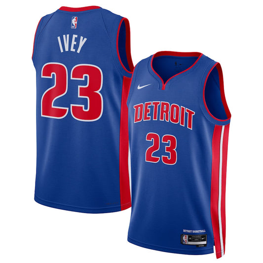 Jaden Ivey Detroit Pistons Nike Swingman Icon Jersey - Blue