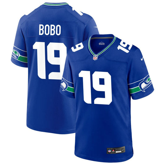 Jake Bobo Seattle Seahawks Nike Throwback Game Player Jersey - Royal