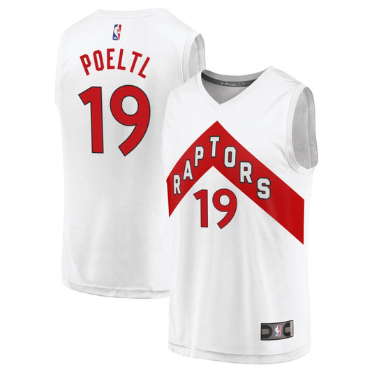 Jakob Poeltl Toronto Raptors Nike Swingman Association Jersey - White