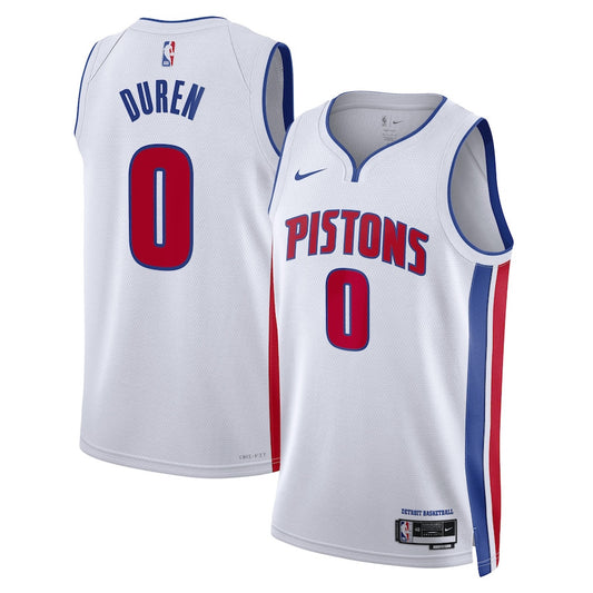 Jalen Duren Detroit Pistons Nike Swingman Association Jersey - White
