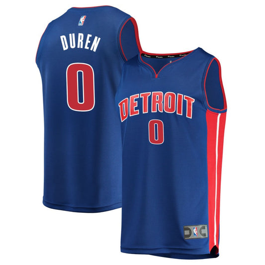 Jalen Duren Detroit Pistons Nike Swingman Icon Jersey - Blue