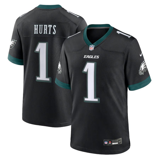 Jalen Hurts Philadelphia Eagles Nike Alternate Game Player Jersey - Black