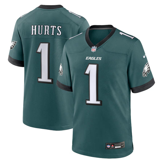 Jalen Hurts Philadelphia Eagles Nike Game Player Jersey - Midnight Green