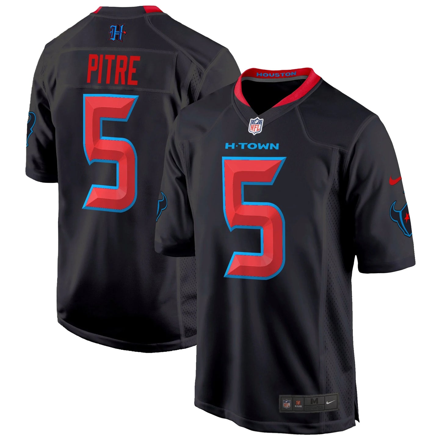 Jalen Pitre Houston Texans Nike 2nd Alternate Game Player Jersey - Navy