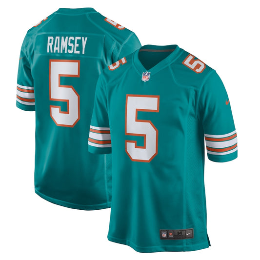 Jalen Ramsey Miami Dolphins Nike Alternate Game Player Jersey - Aqua