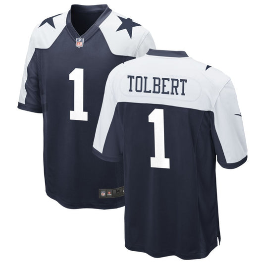 Jalen Tolbert Dallas Cowboys Nike Alternate Game Player Jersey - Navy