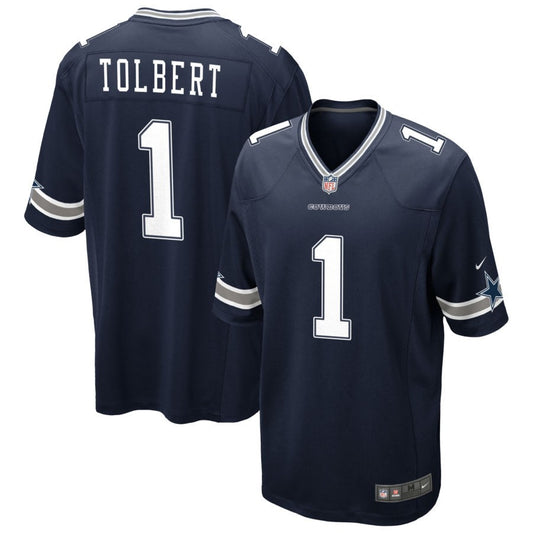 Jalen Tolbert Dallas Cowboys Nike Game Player Jersey - Navy